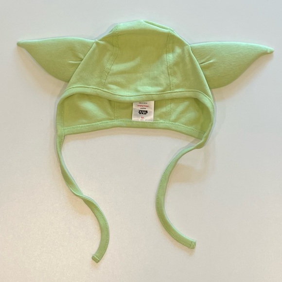 Hanna Andersson - Star Wars “The Child” Bodysuit + Pilot Cap - Size 3-6 Months - Picture 3 of 5
